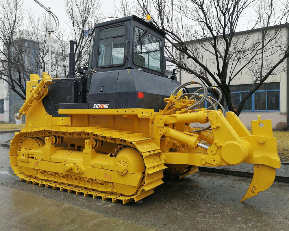 SD26 Bulldozer with three-shank ripper
