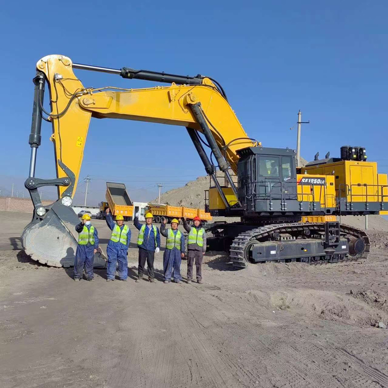 120 ton excavator