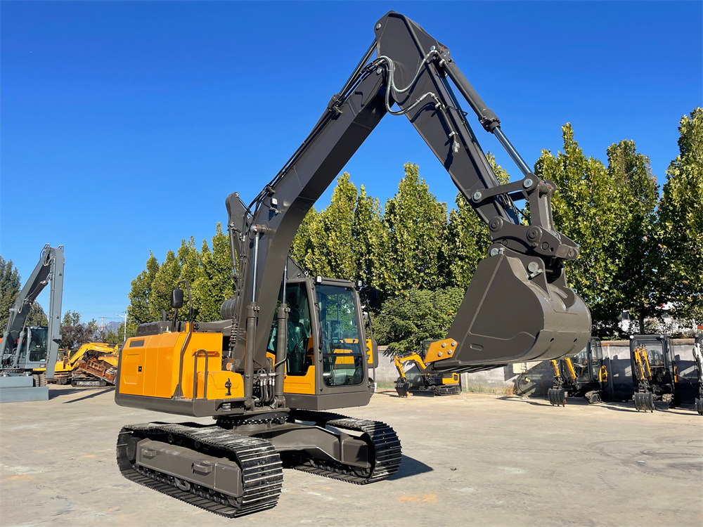 15 ton crawler excavator overall appearance