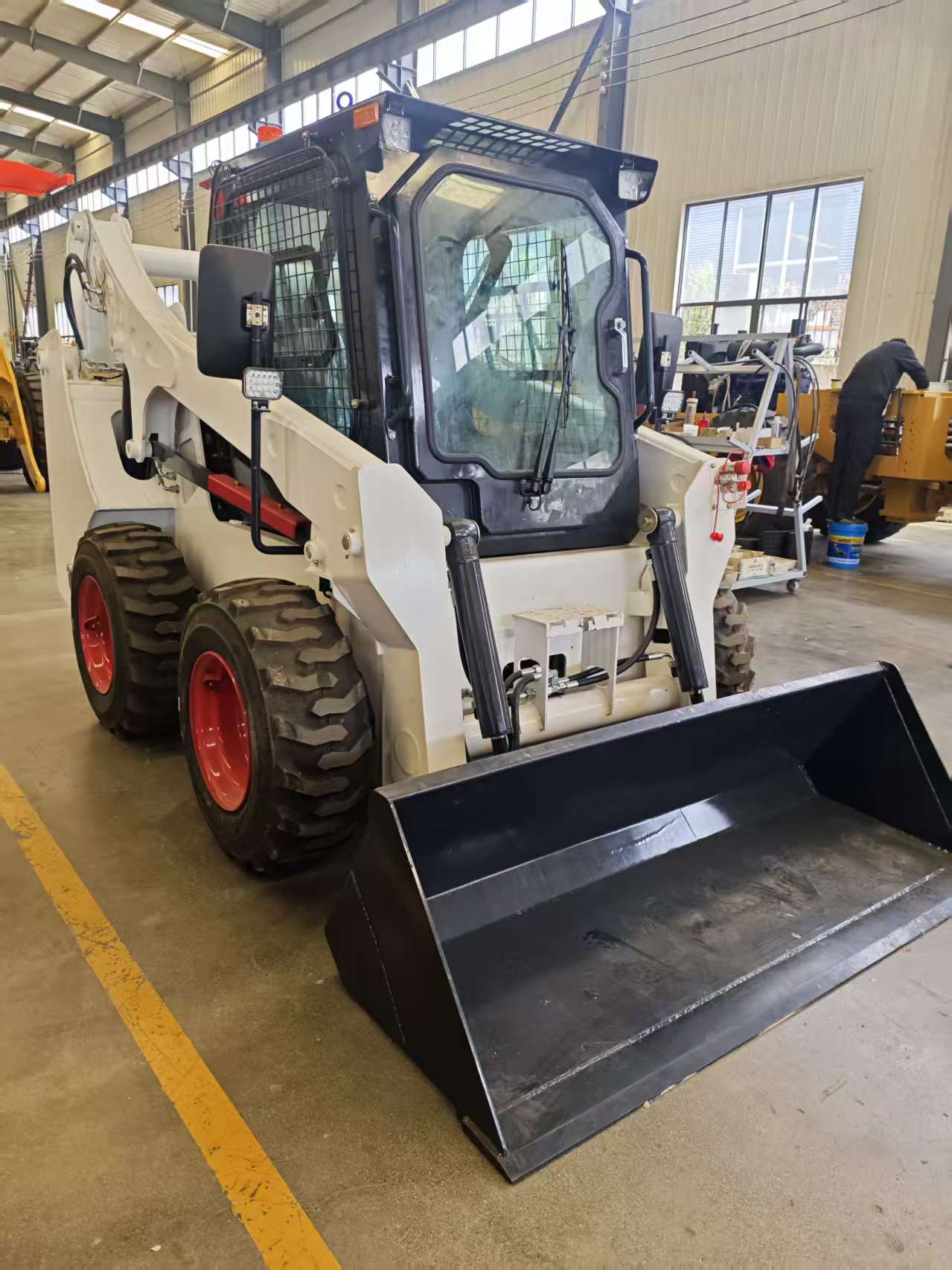 turbocharged skid steer