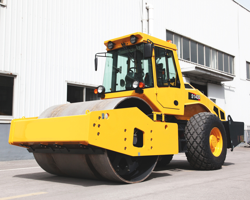 14 ton vibratory roller